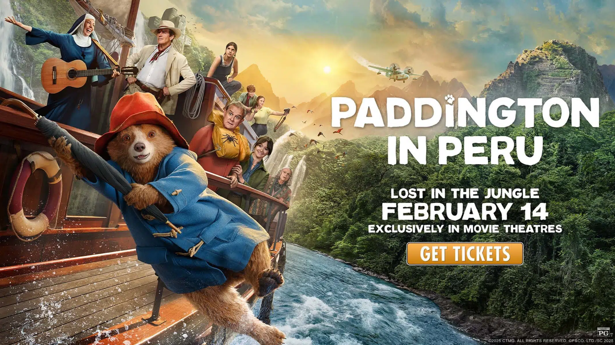 Paddington in Peru Movie Tickets & Showtimes Near You at Megaplex Theatres
